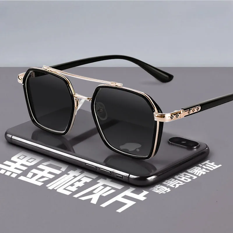 2023 Polarized Square Metal Unisex Sunglasses