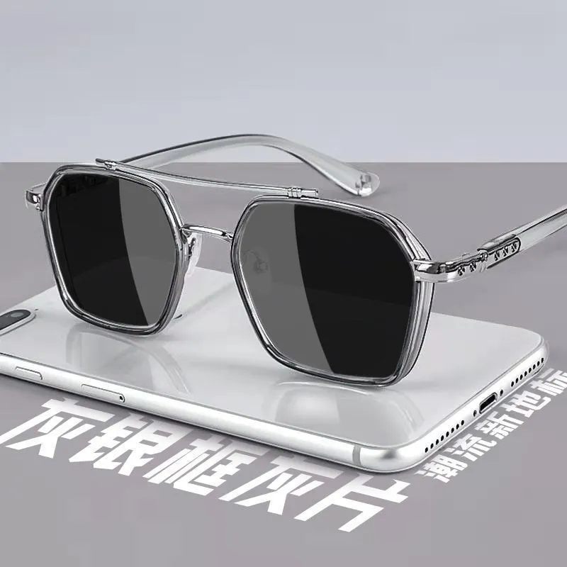 2023 Polarized Square Metal Unisex Sunglasses