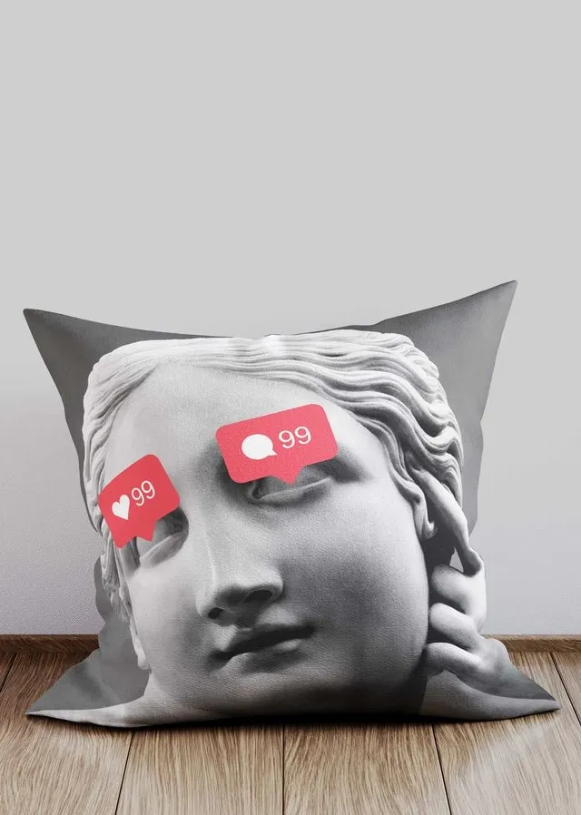 99 Problems Statue Cushion