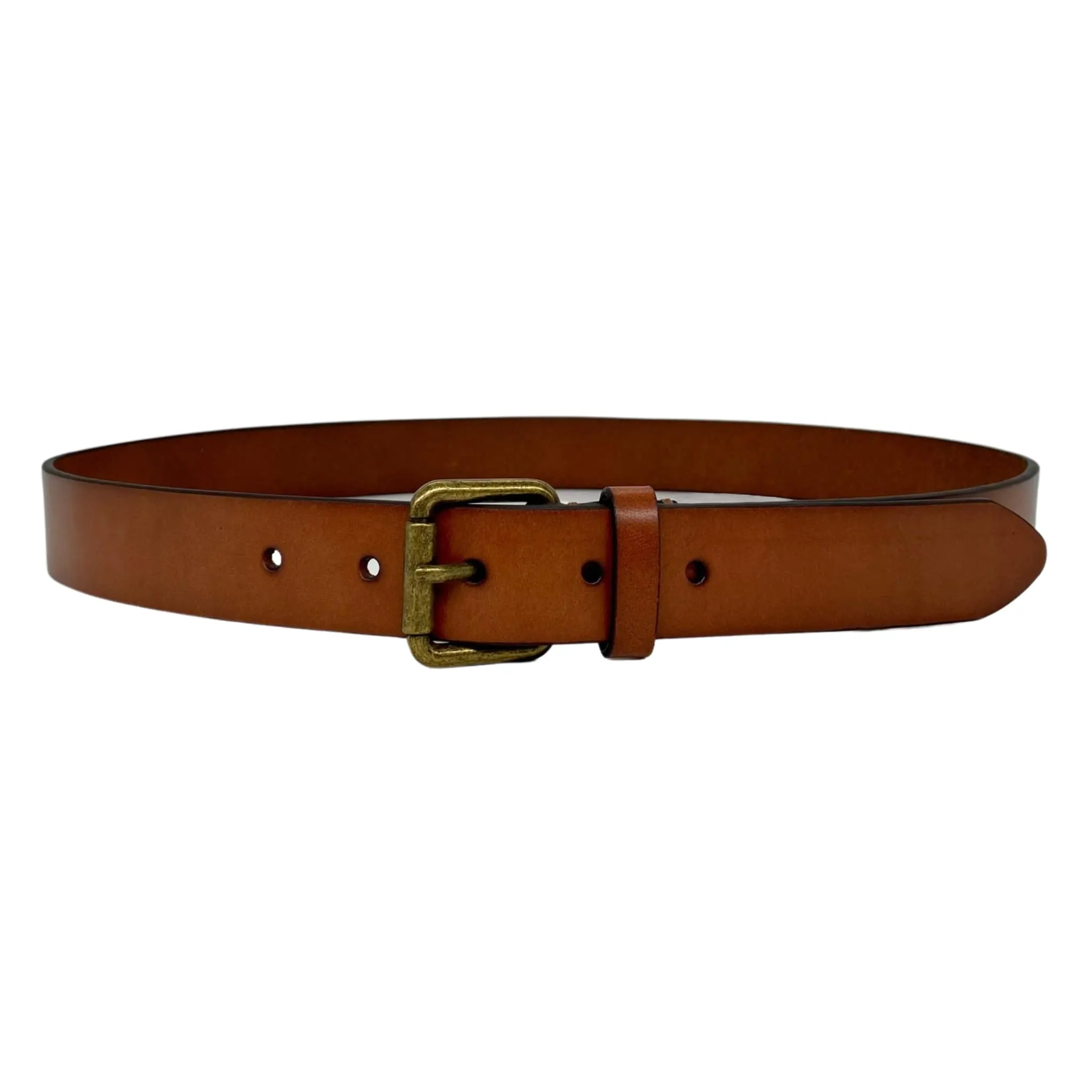 ANDY - Mens Tan Genuine Leather Belt