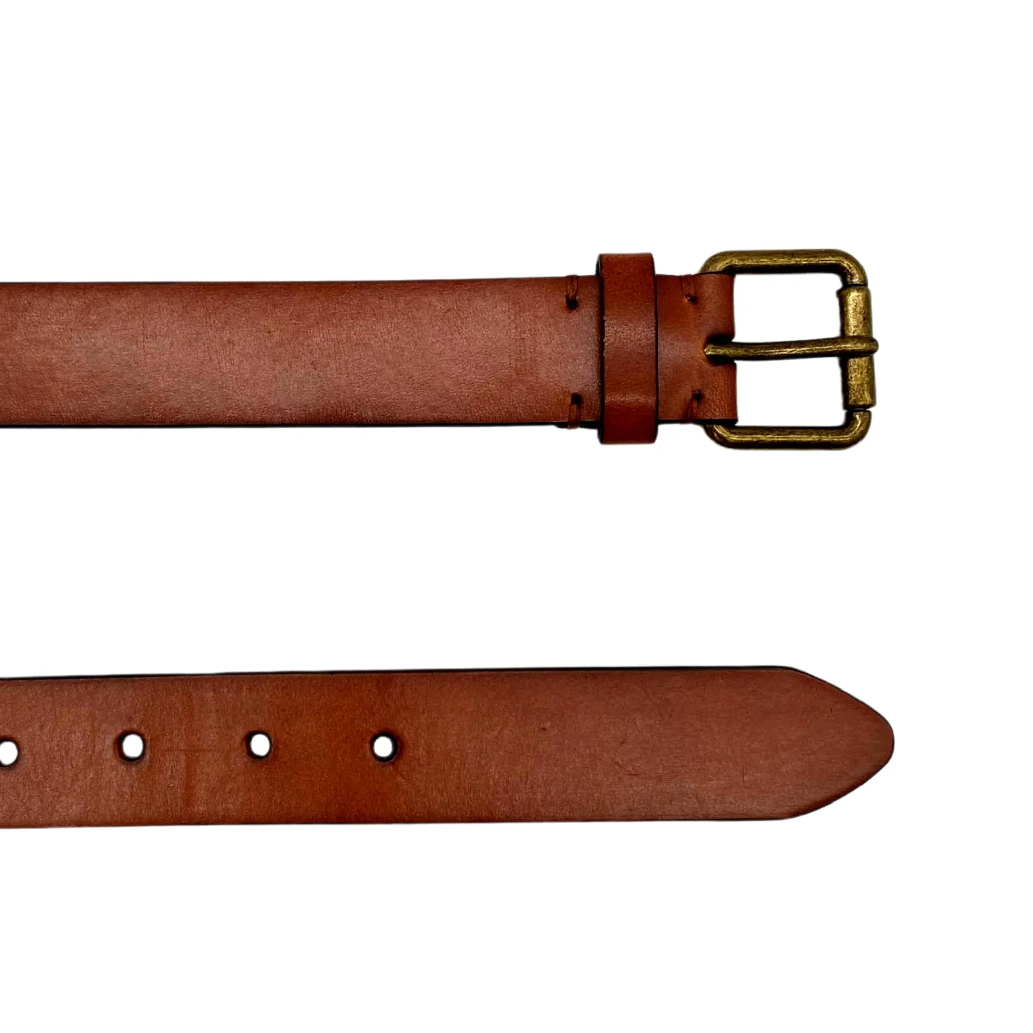 ANDY - Mens Tan Genuine Leather Belt