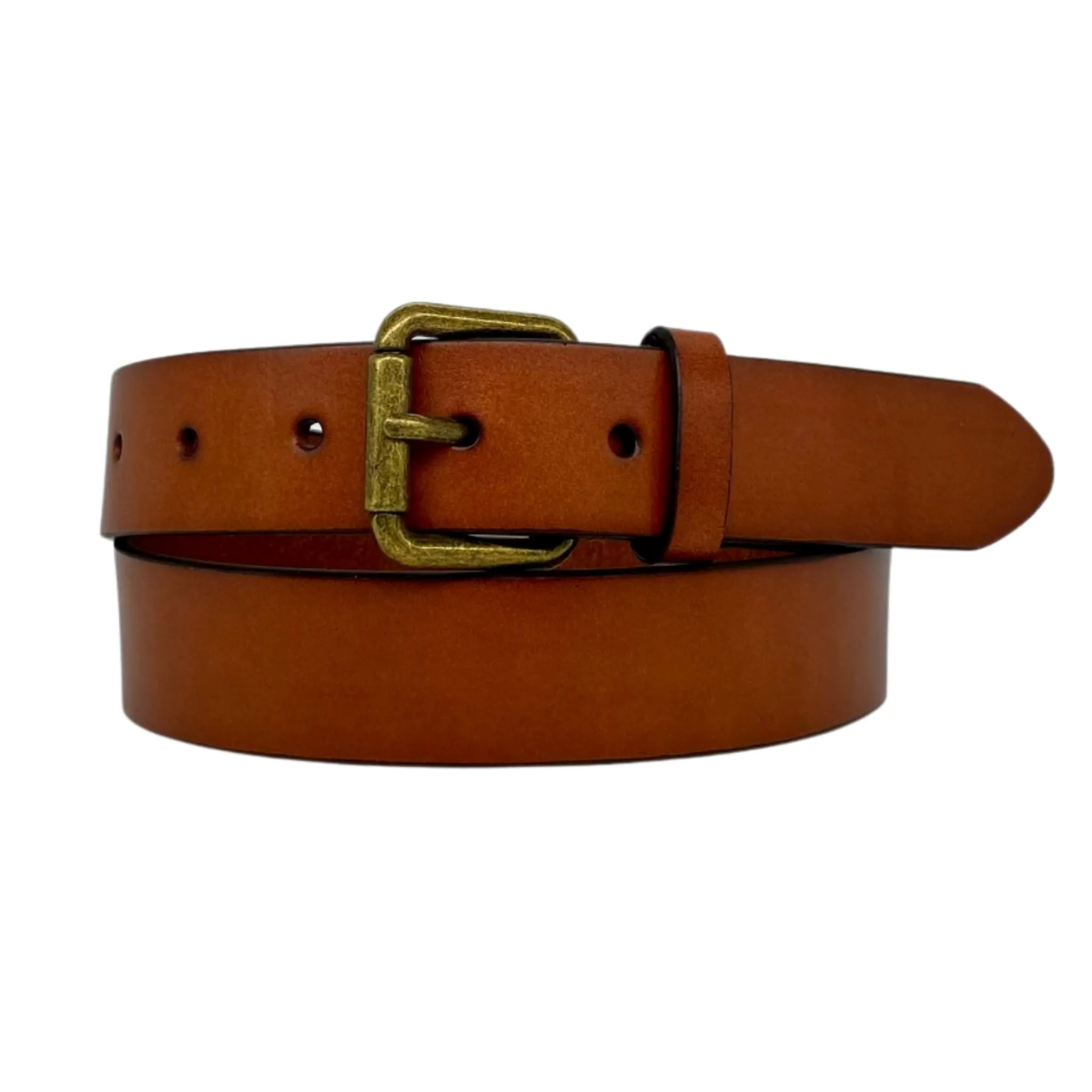 ANDY - Mens Tan Genuine Leather Belt