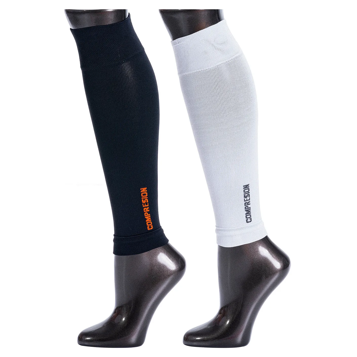 Be Shapy 2 Pack  Calf Sleeves Unisex Compression Athletic Socks