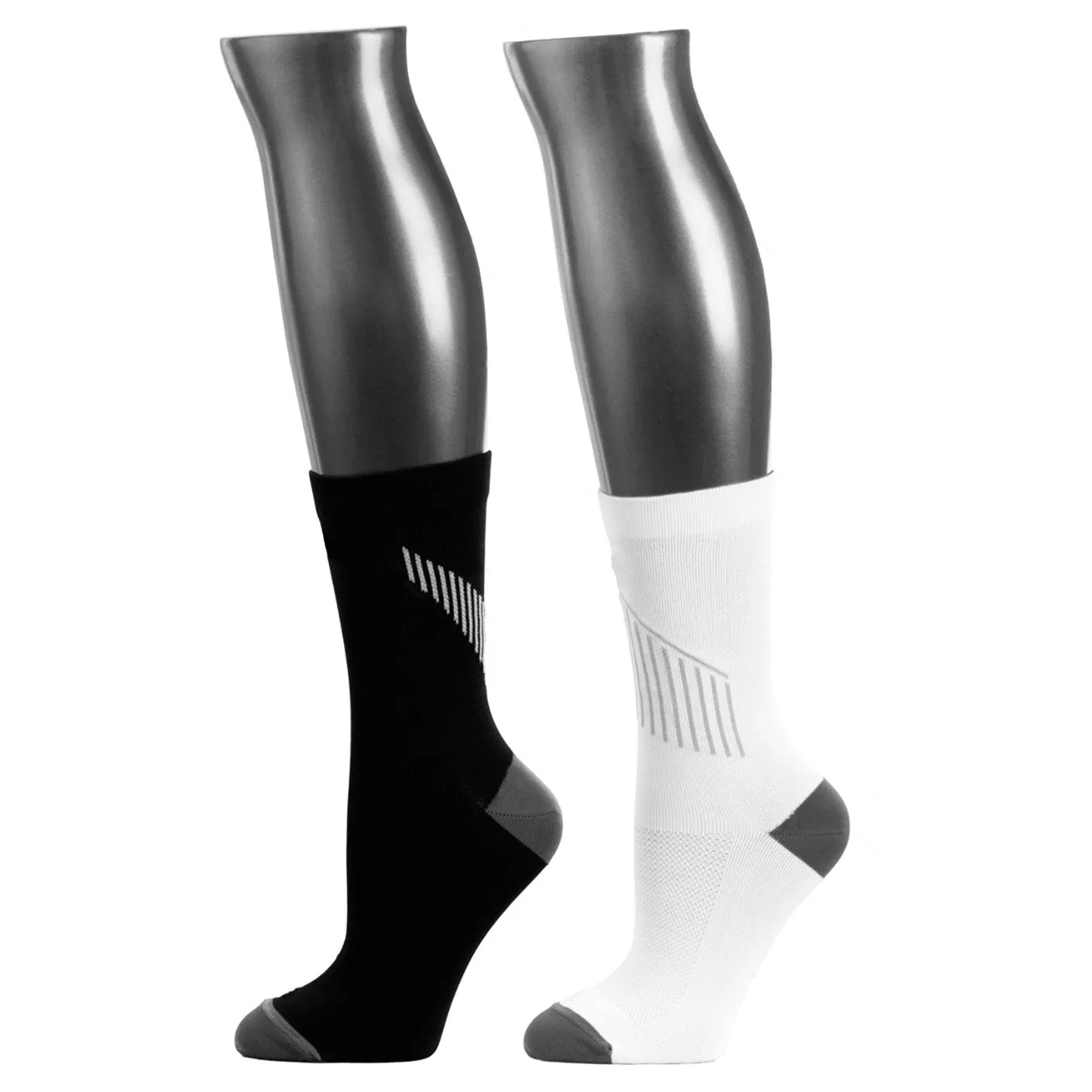 Be Shapy Socks 2 Pack Unisex Short Sports Compression Socks