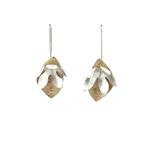 Botanical Satin Earrings - Sarah Bourke