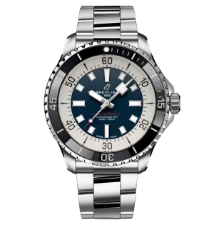 Breitling Superocean Automatic 44 Watch with Dark Blue Dial