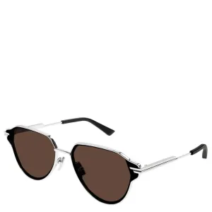 BV 1271S Glaze Metal Aviator, Silver