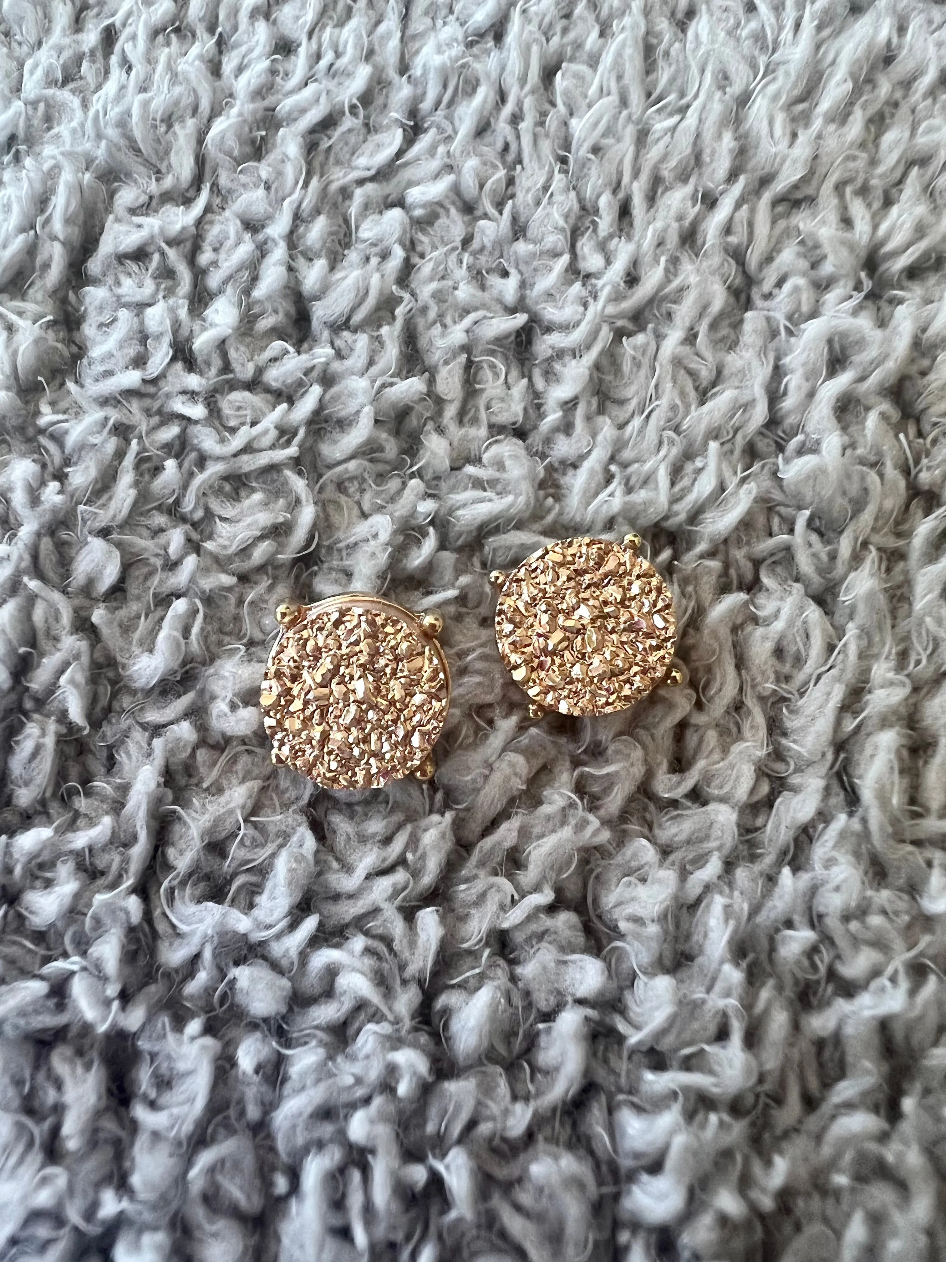 Catch the Sun Round Druzy Stud Earrings - 5 colors!