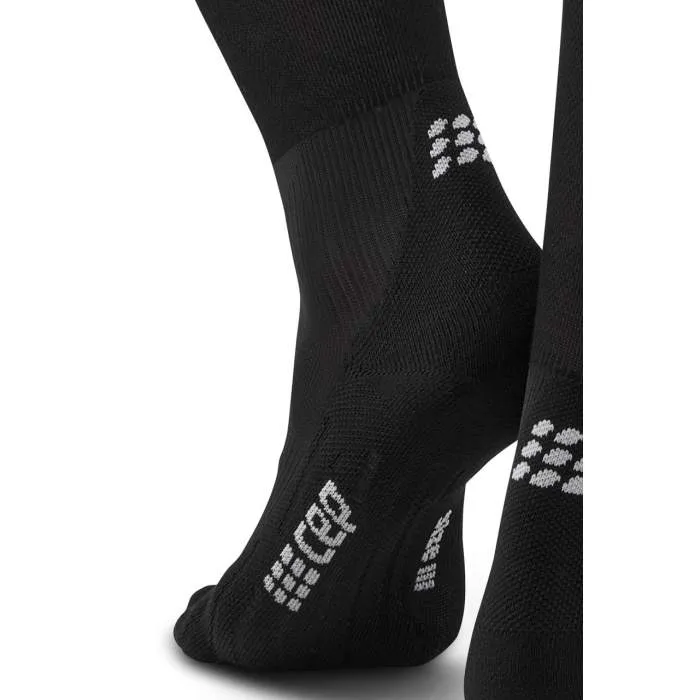 CEP Men's Infrared Recovery Socks Tall - Black/Black