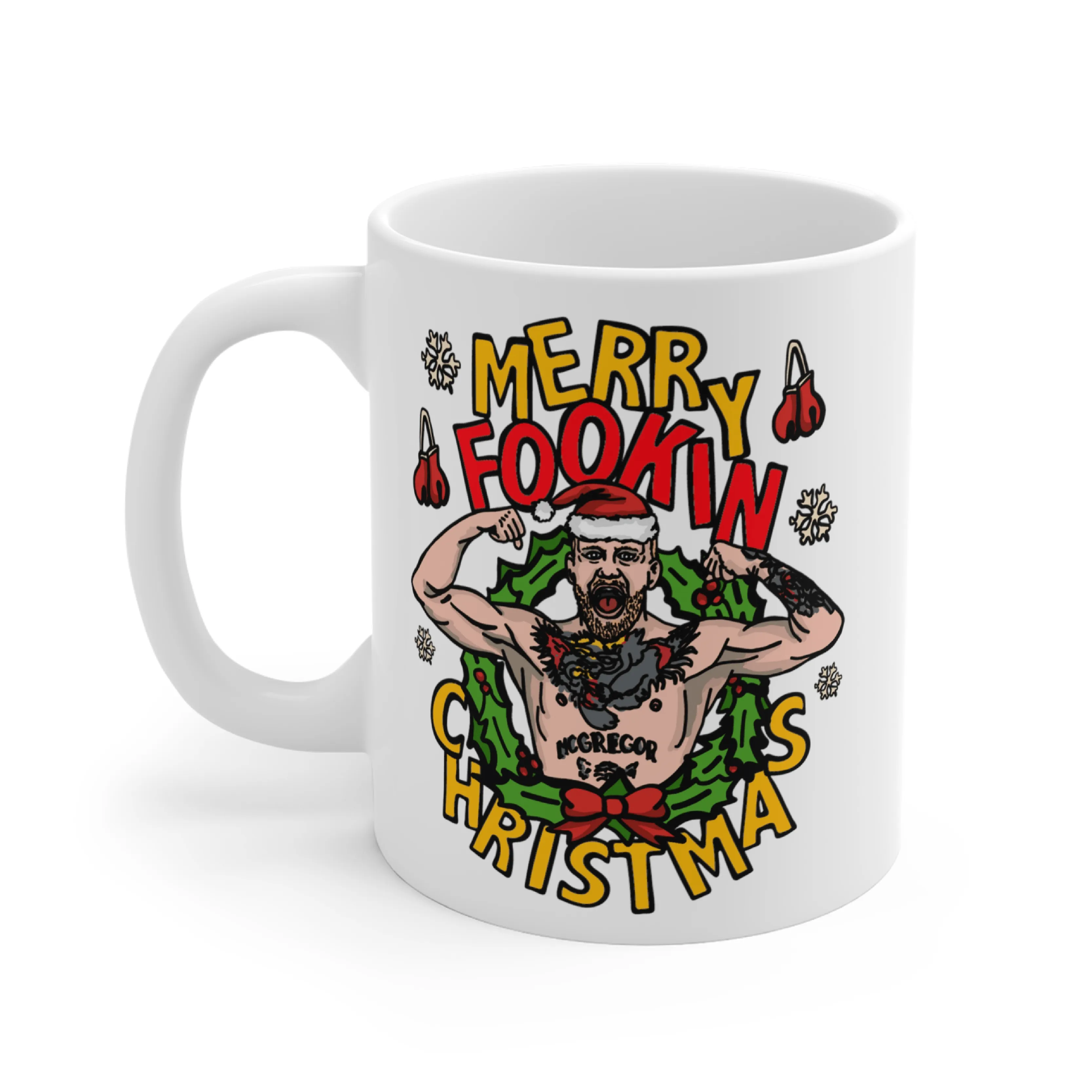 Conor McGregor Christmas 💪🎄 – Coffee Mug