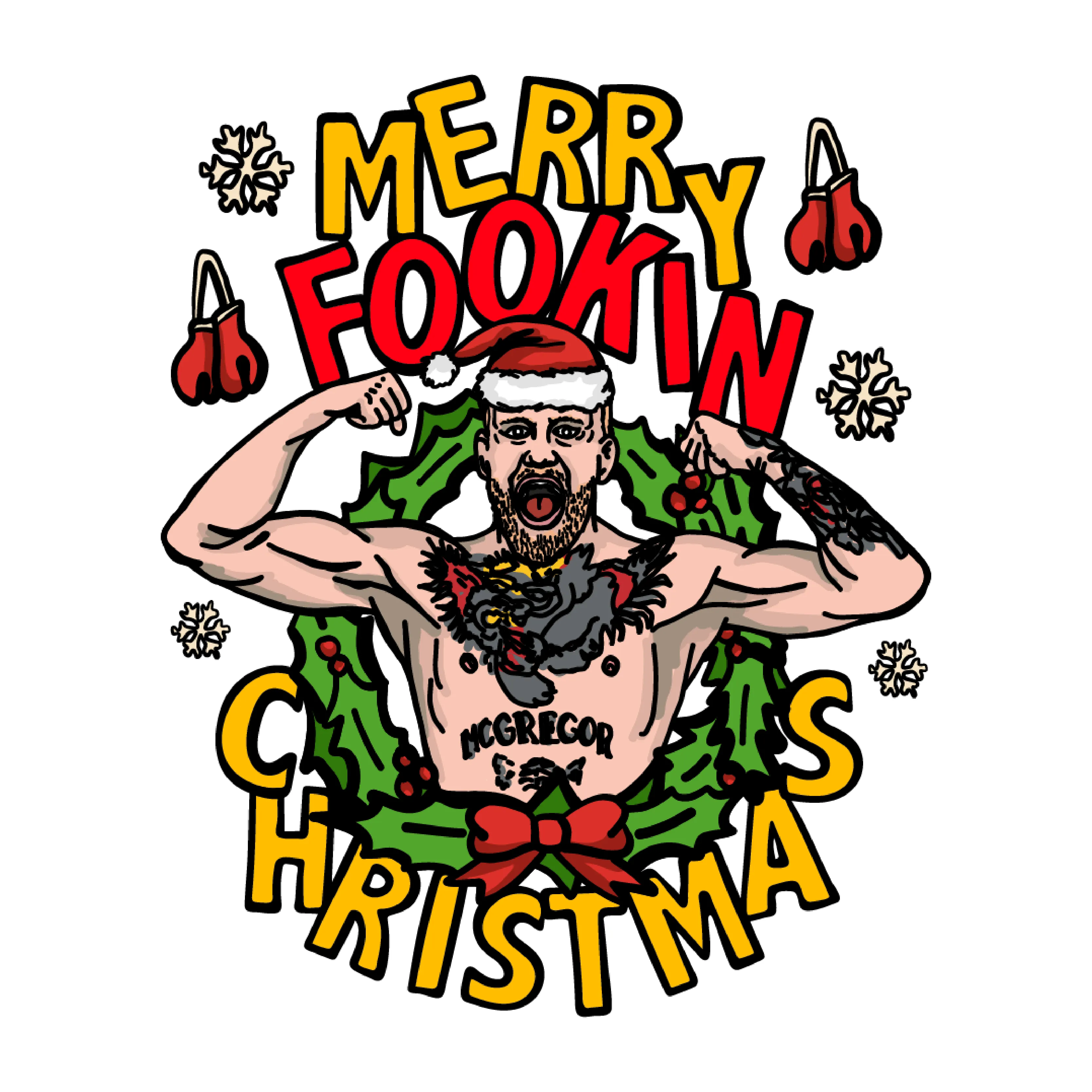 Conor McGregor Christmas 💪🎄 – Coffee Mug