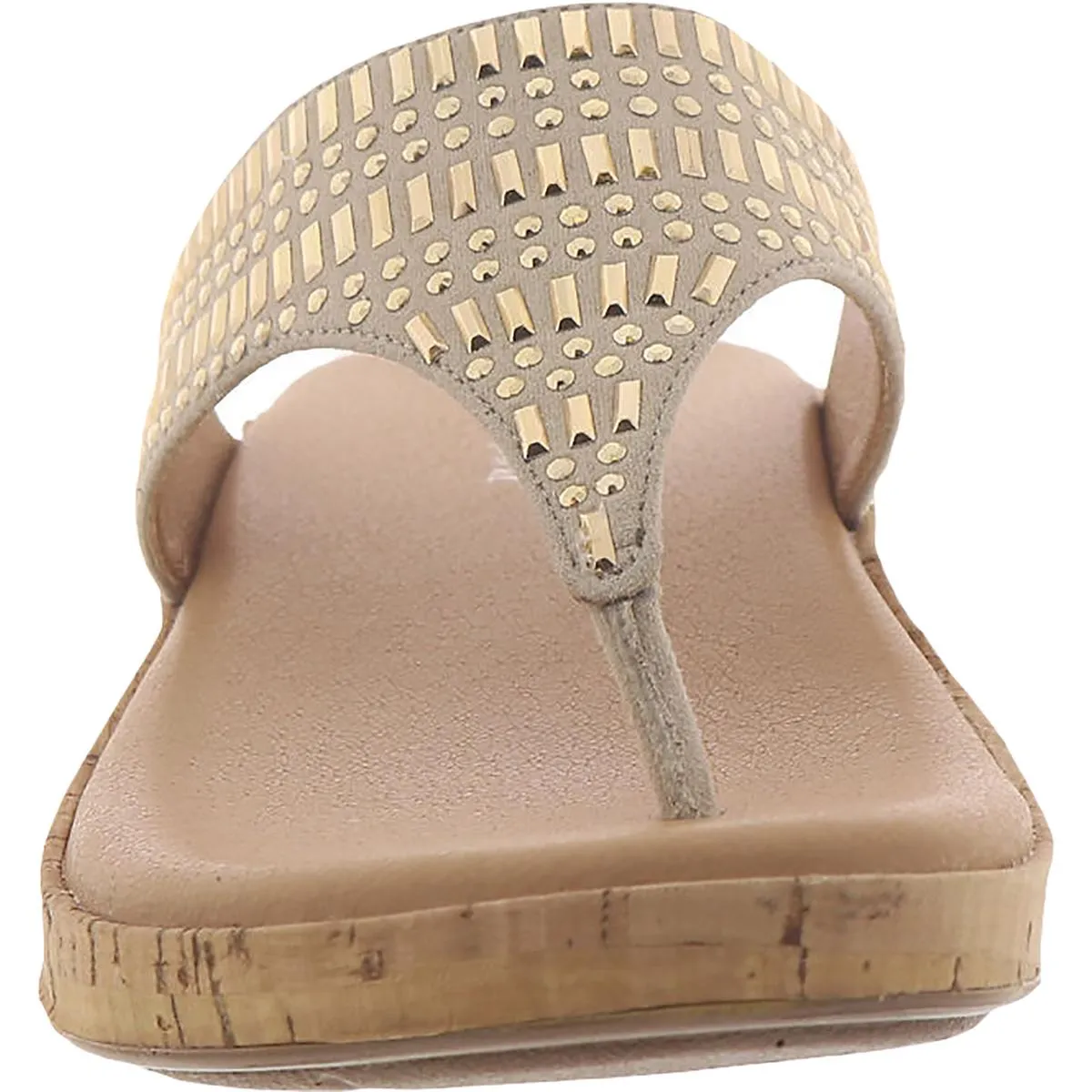 Easy Spirit Womens Landry 2 Open Toe Slip On Thong Sandals