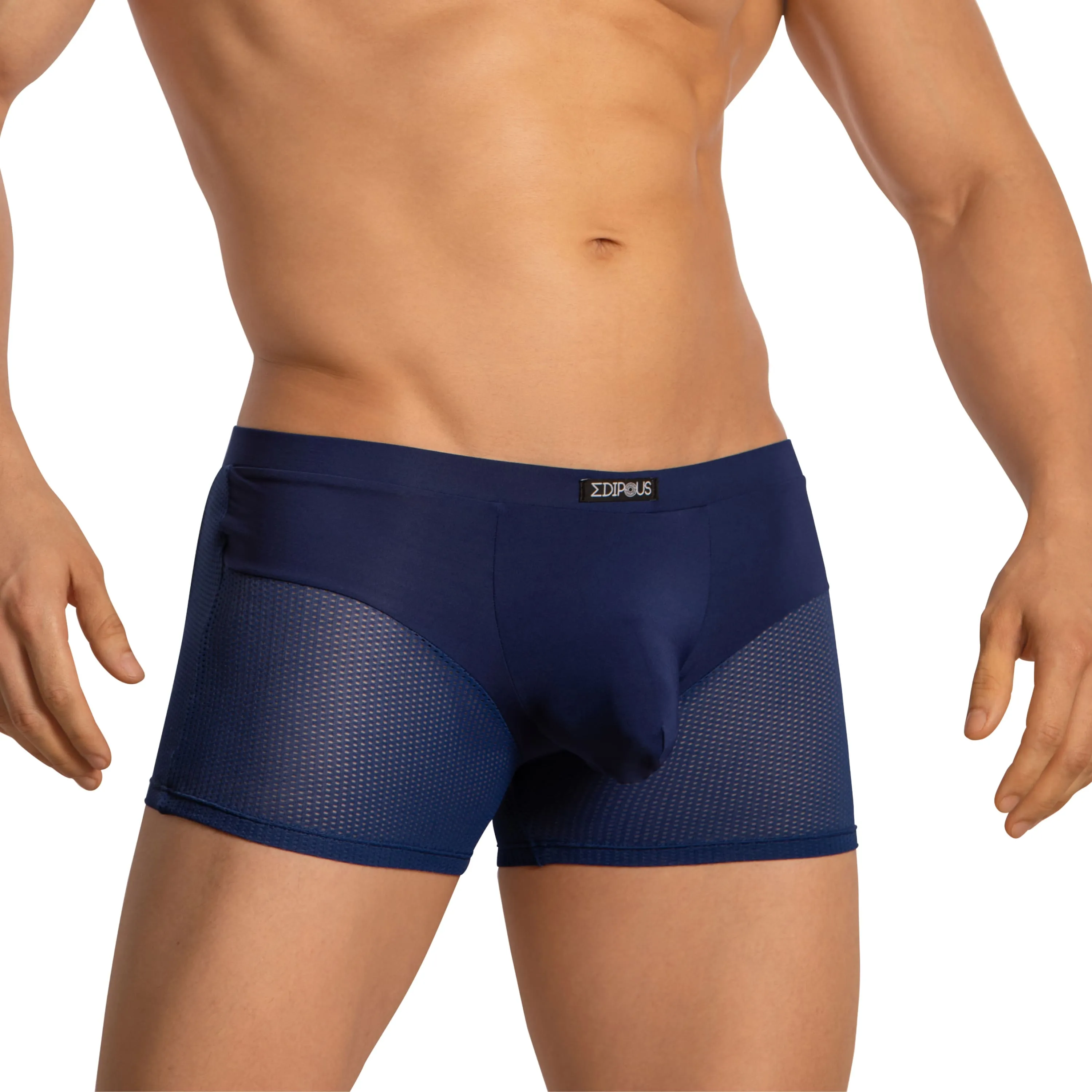 Edipous Boxer Briefs for Men with Breathable Mesh EDG034