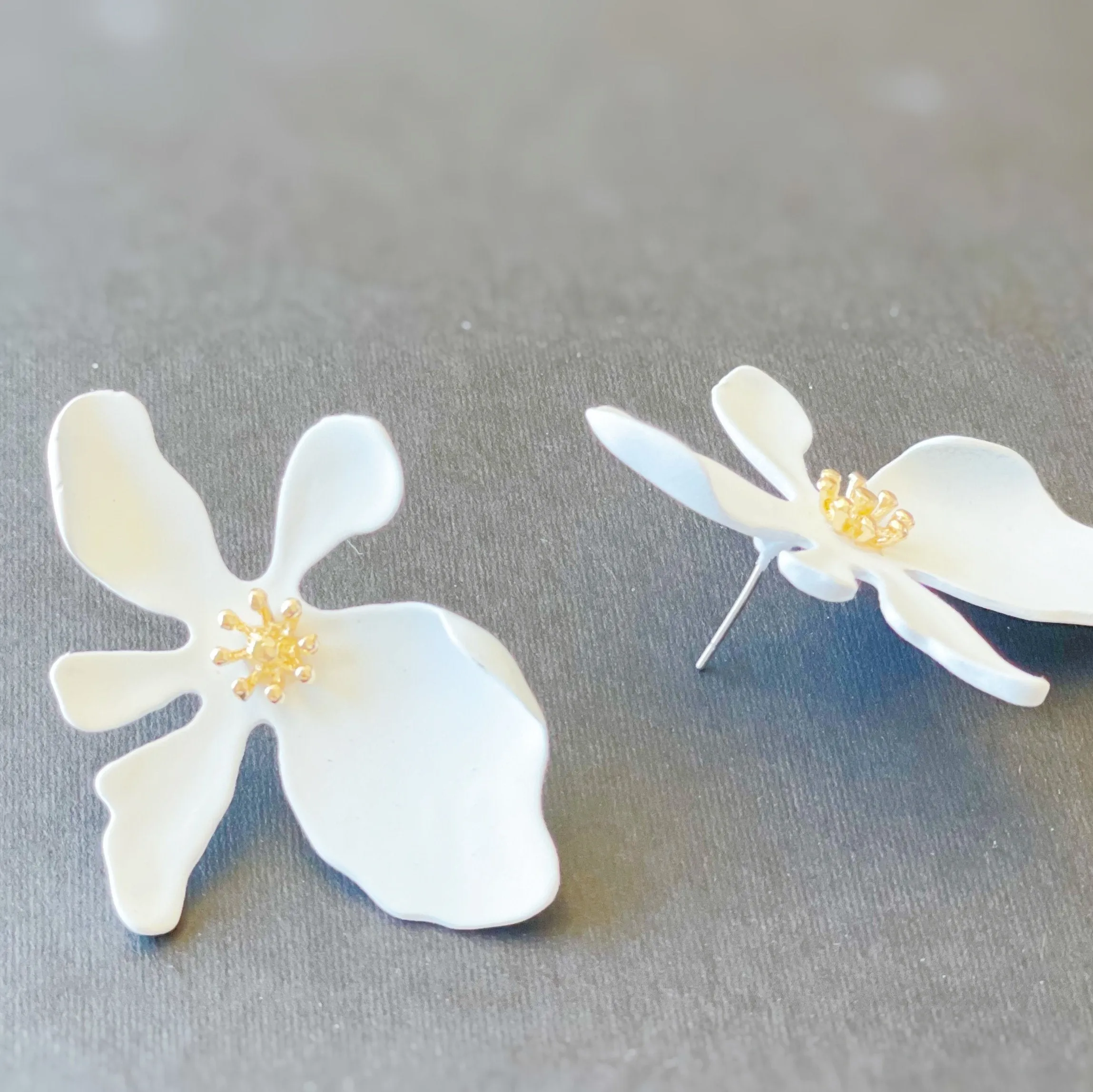 Exotic Flower Bloom Earrings