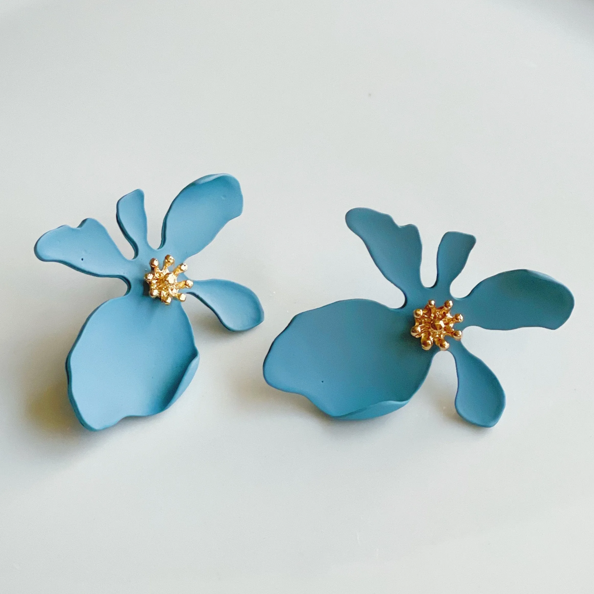 Exotic Flower Bloom Earrings