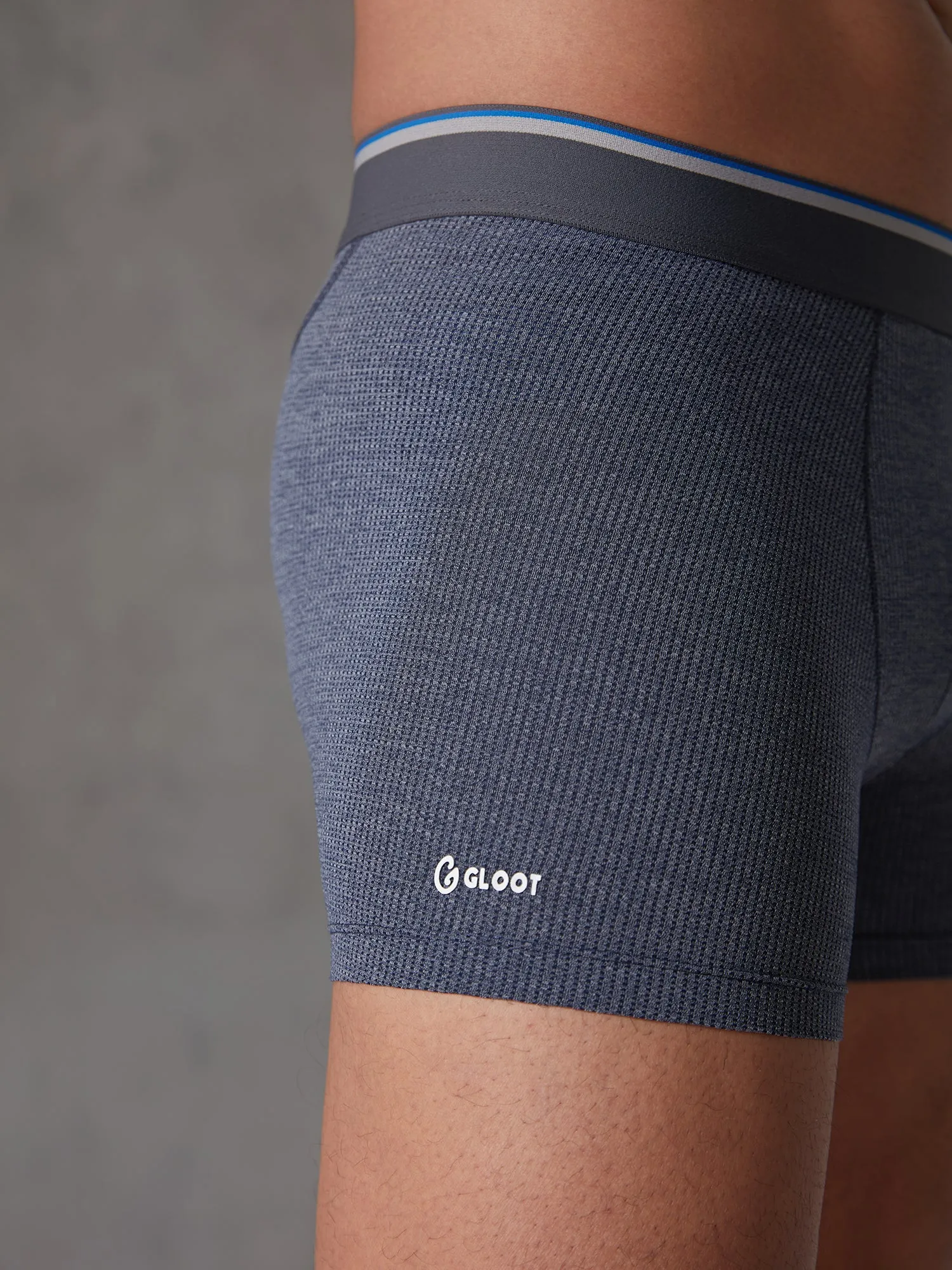 Gloot Anti-Odour, Anti-wicking & Anti Microbial Men's Active Trunk Navy