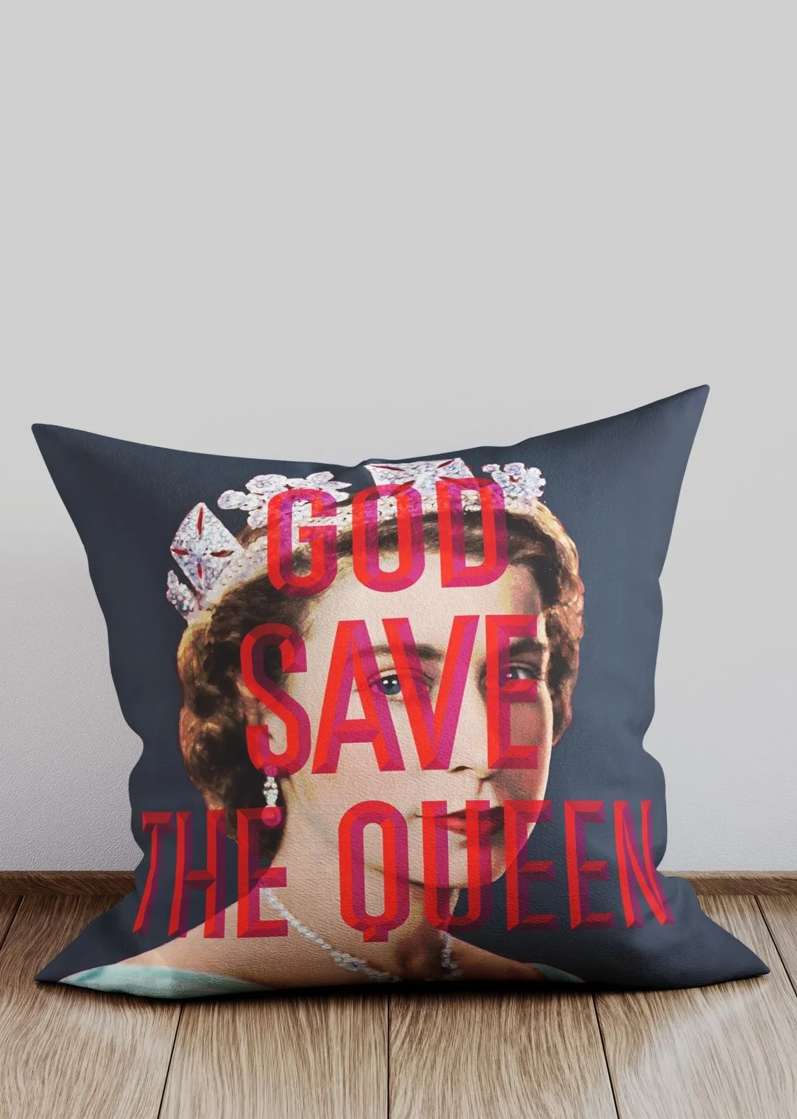 God Save The Queen Jubilee Cushion