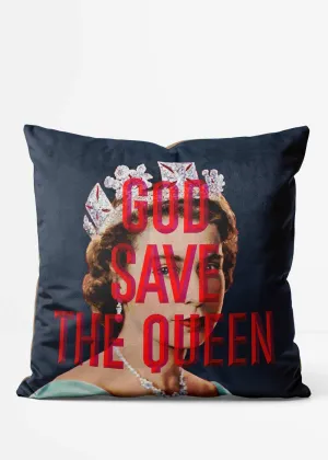 God Save The Queen Jubilee Cushion