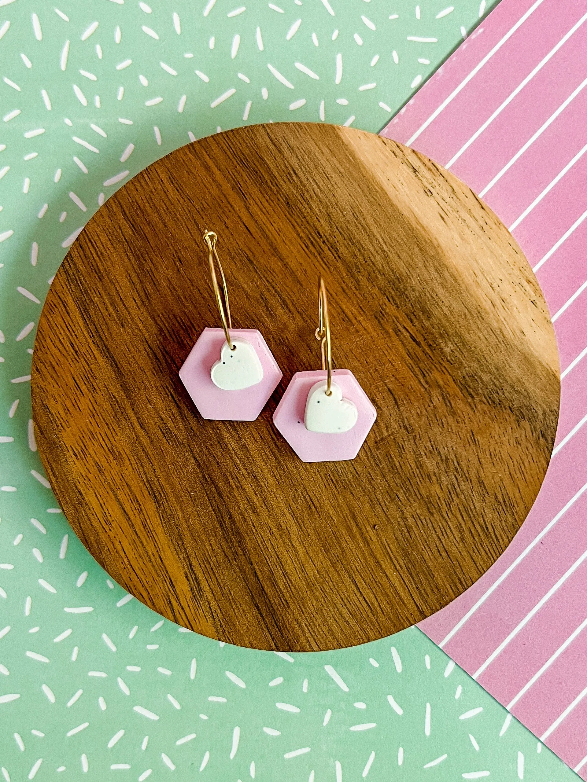 Harper Hex Earrings