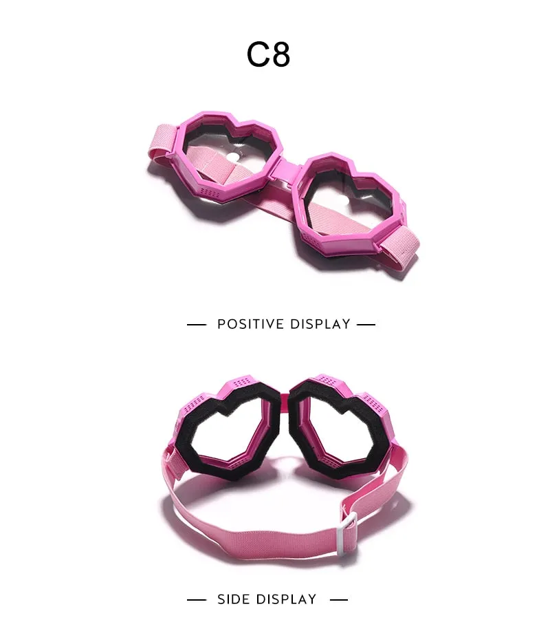 Hearts and Stars Goggles