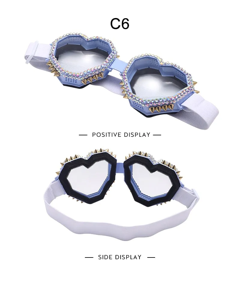 Hearts and Stars Goggles