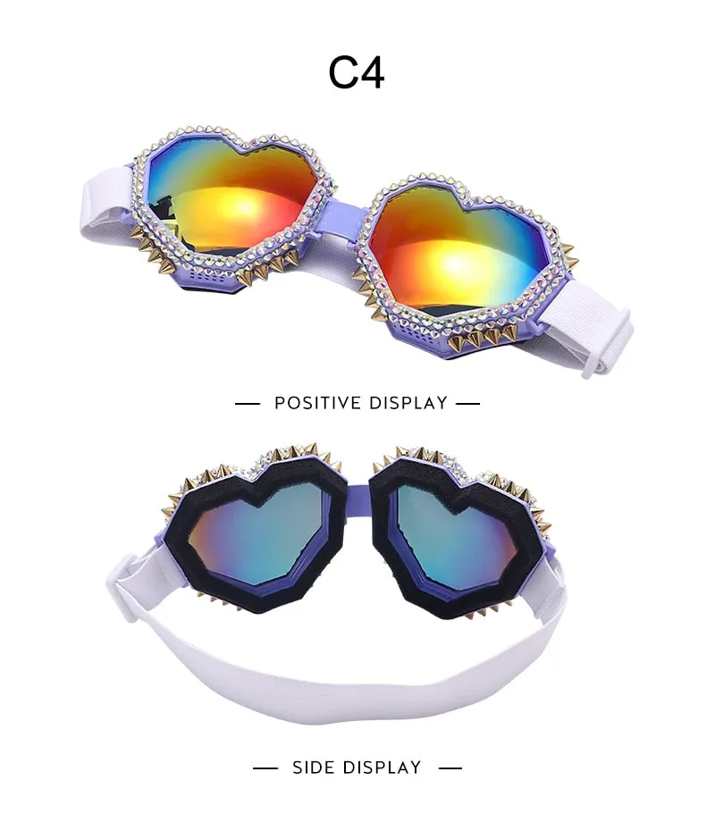 Hearts and Stars Goggles