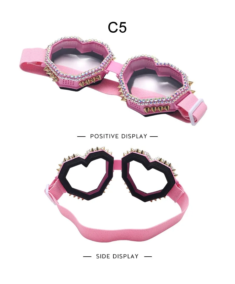 Hearts and Stars Goggles