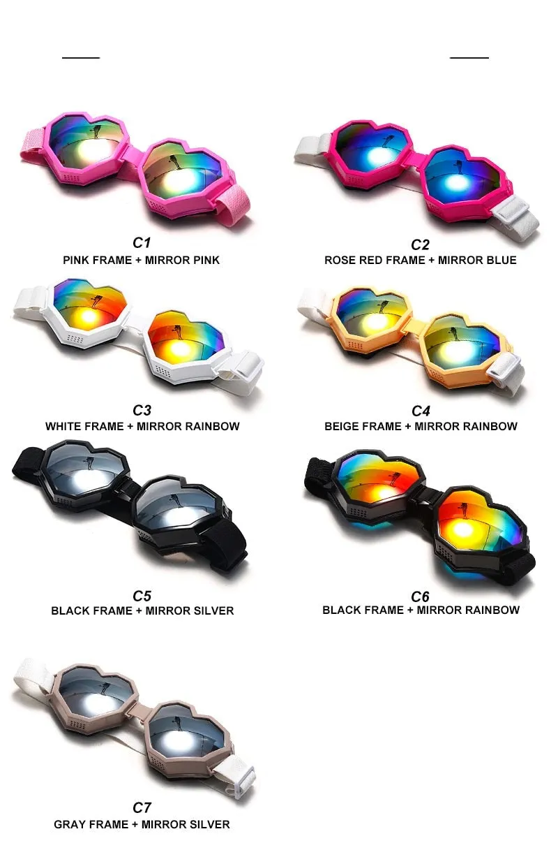 Hearts and Stars Goggles