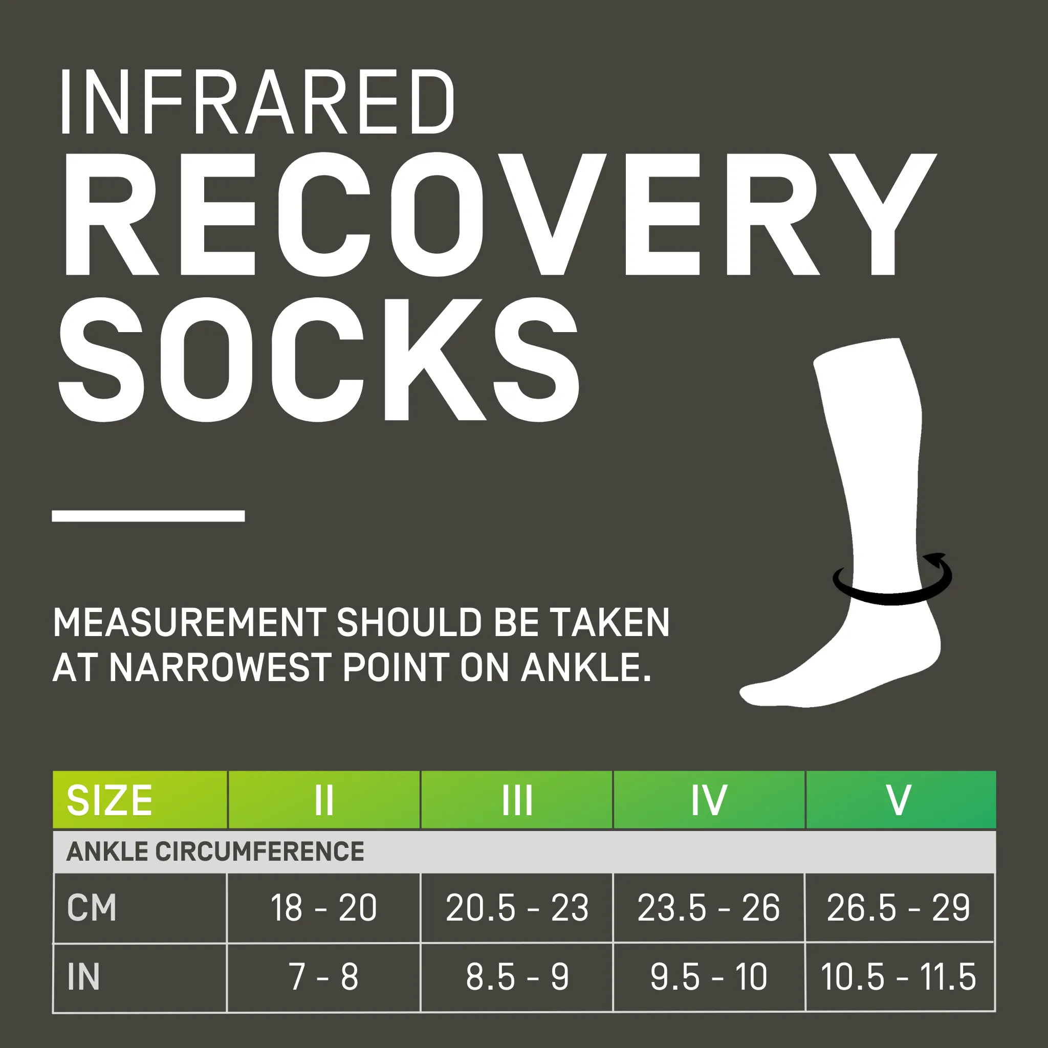 Infrared Recovery Socks, Men