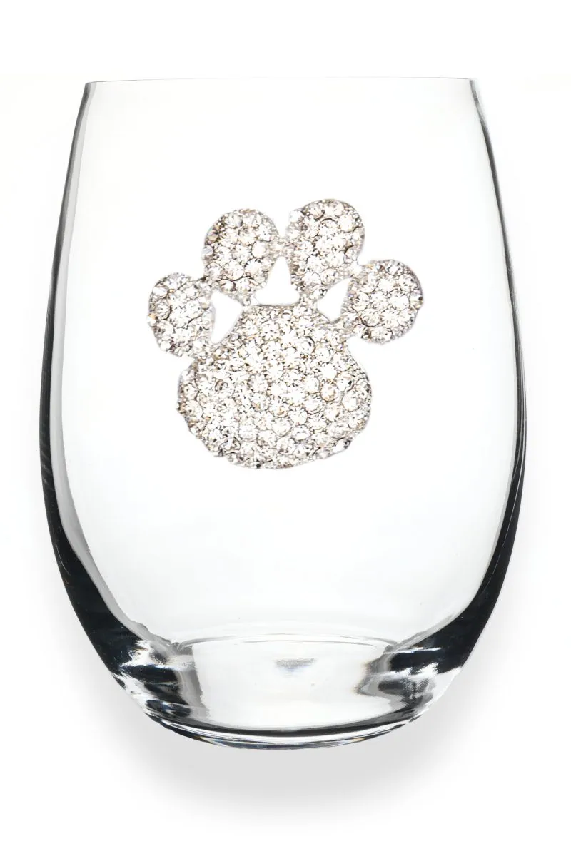 Jeweled Stemless Glassware Collection