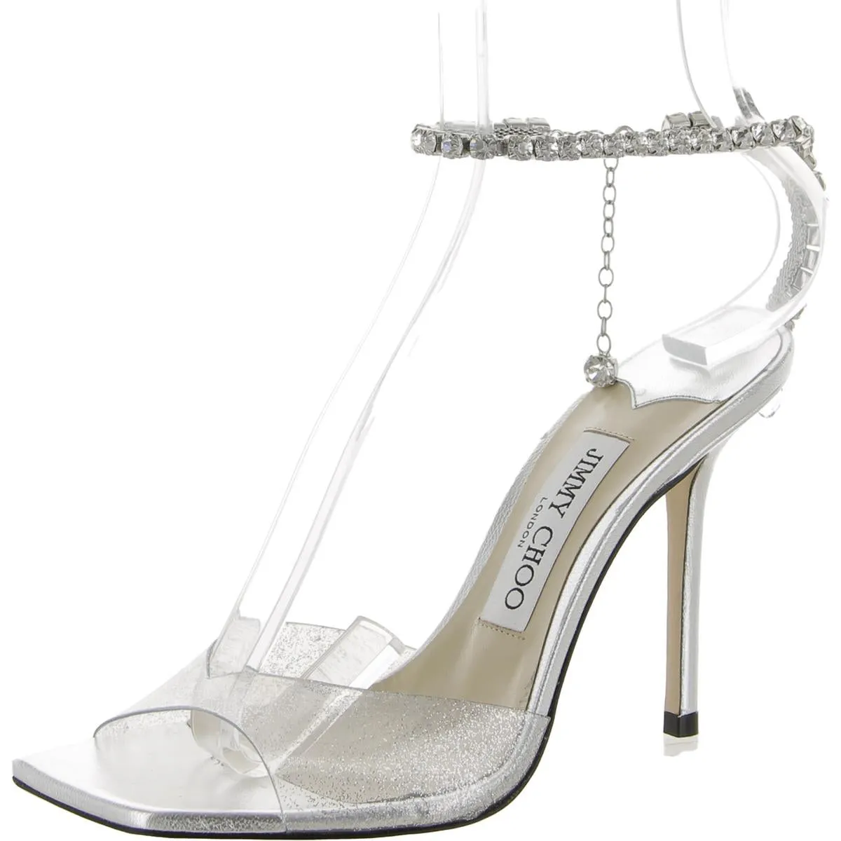 Jimmy Choo Womens Ankle Strap Open Toe Heels