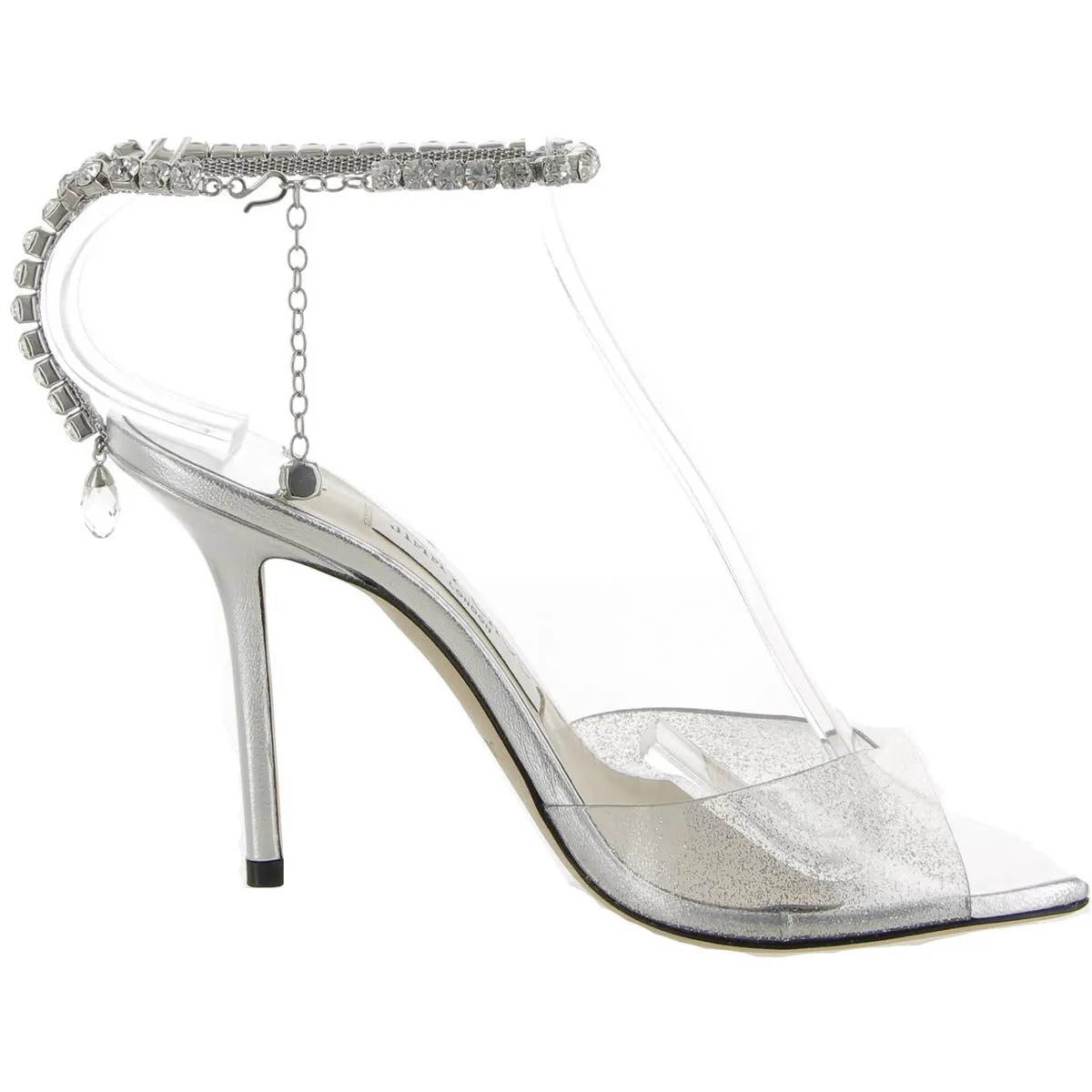 Jimmy Choo Womens Ankle Strap Open Toe Heels