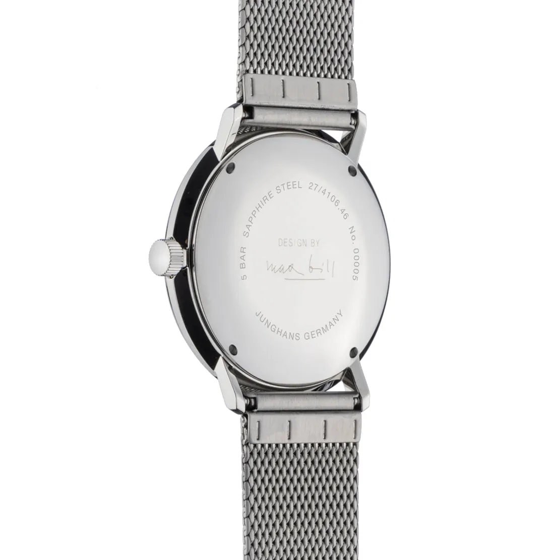 Junghans Max Bill Kleine Unisex Silver Watch 27/4106.46