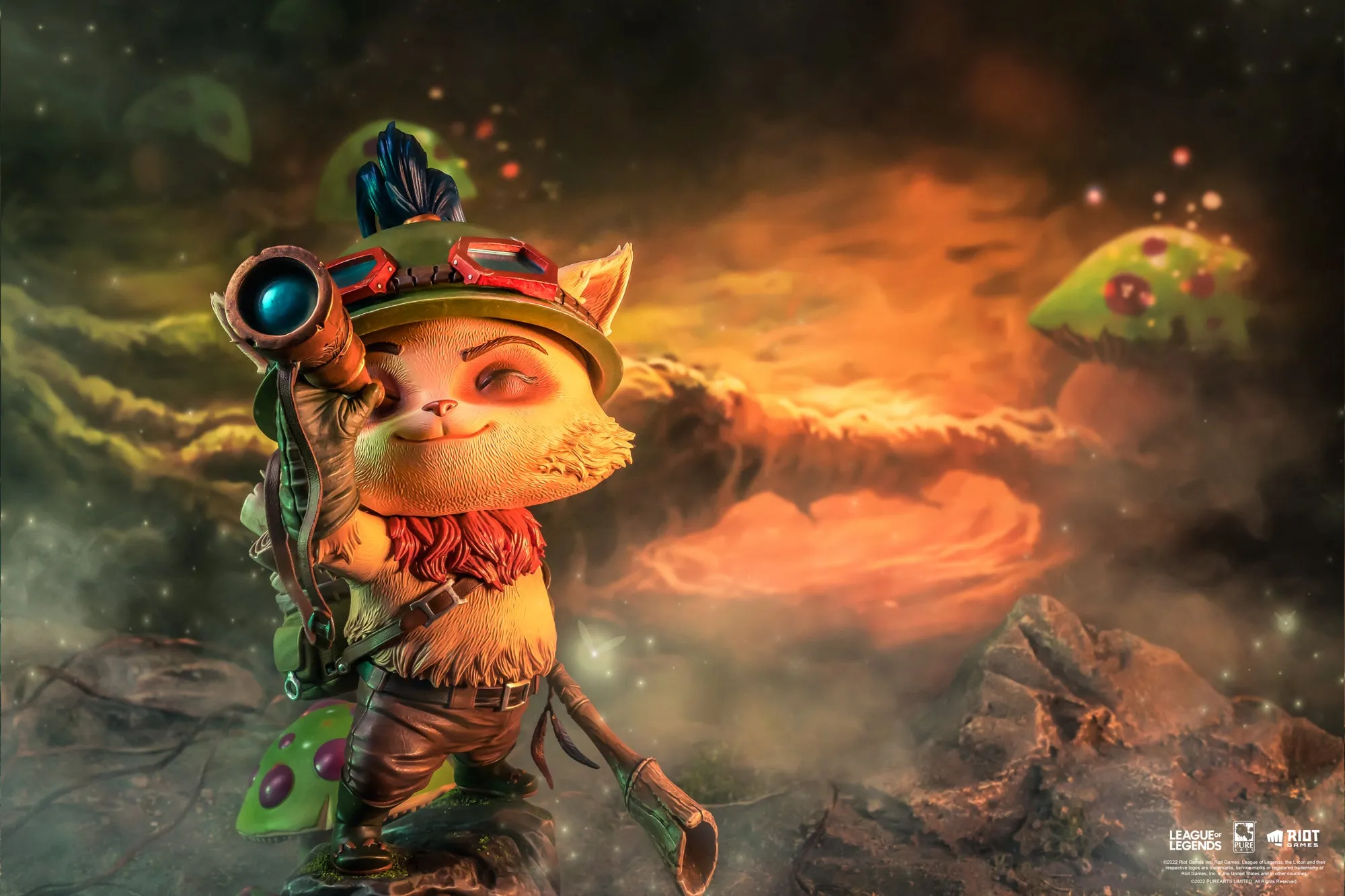 League of Legends Teemo 1/4 Scale Statue Exclusive Edition