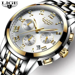 LIGE Men's Sport Quartz Watch