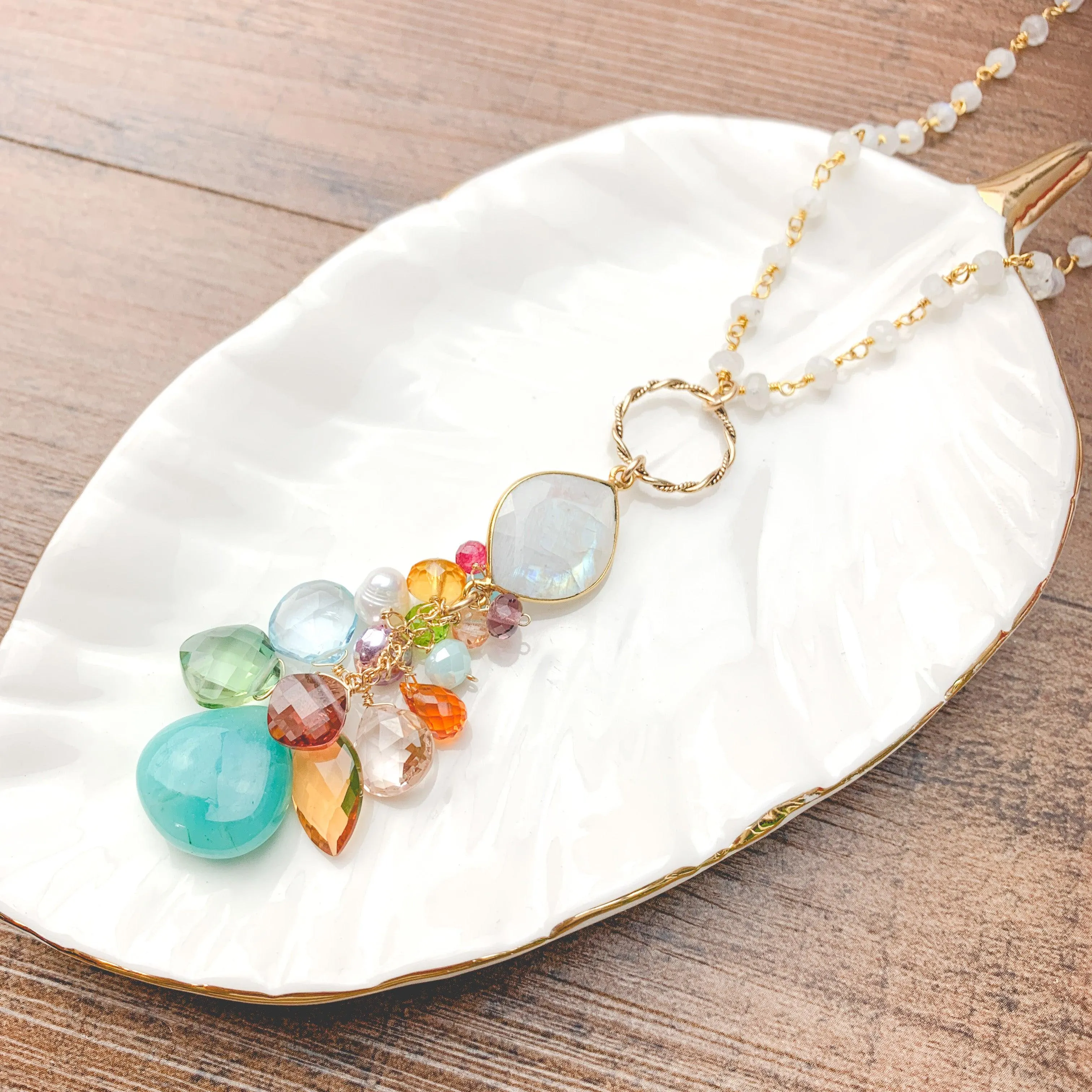 Limited Edition Pendant Amazonite Necklace