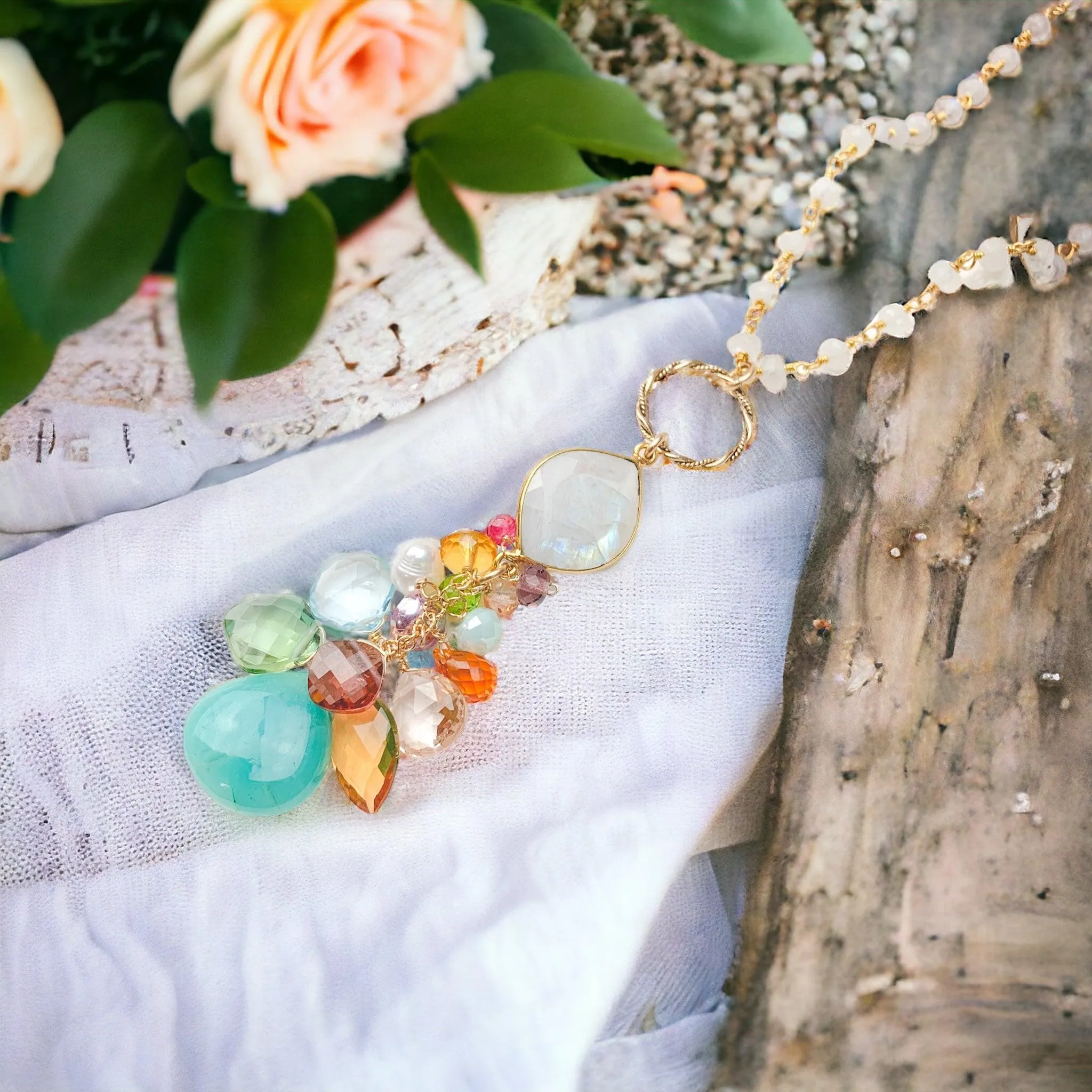 Limited Edition Pendant Amazonite Necklace