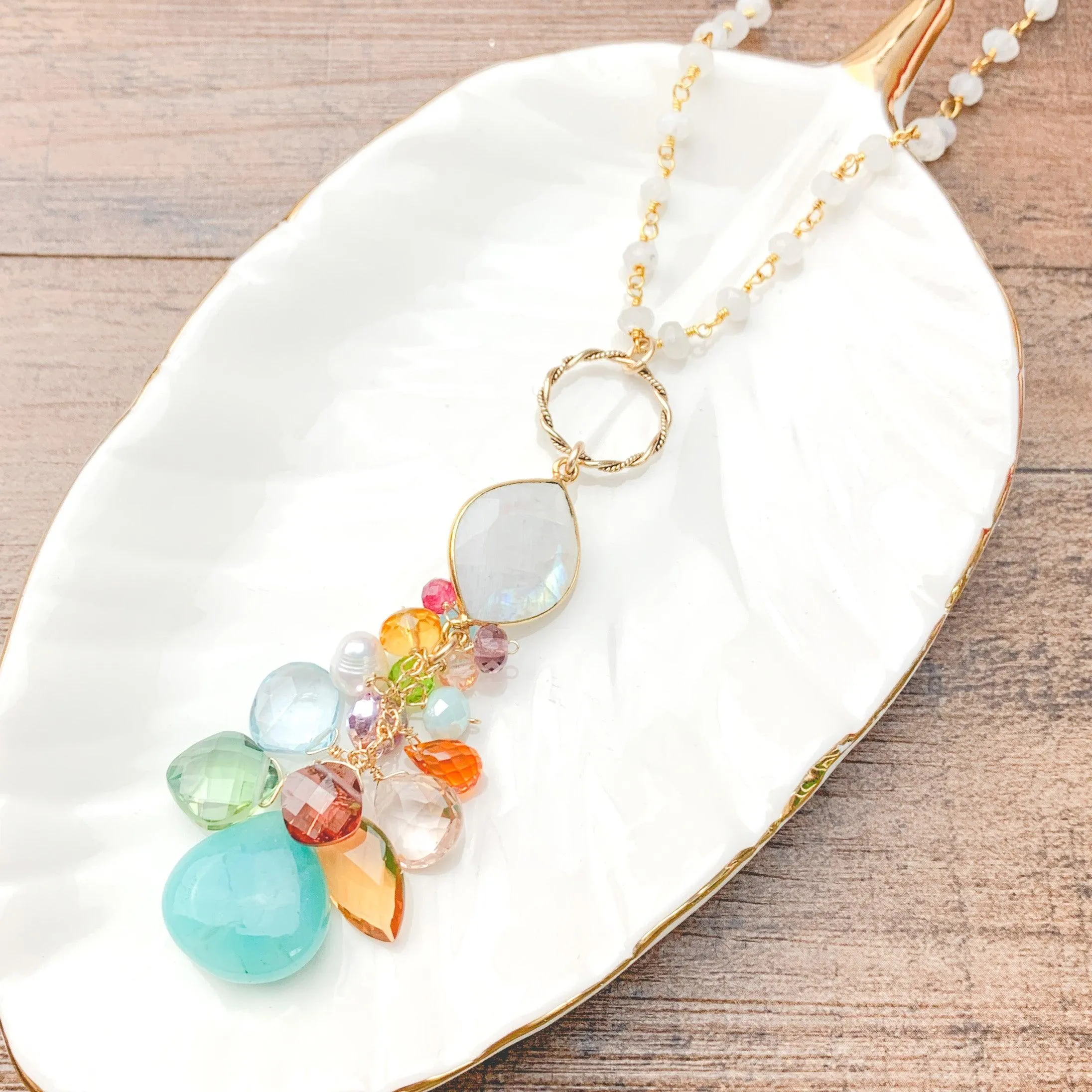 Limited Edition Pendant Amazonite Necklace