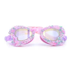 Mauve Monarch Butterfly Kids' Swim Goggles