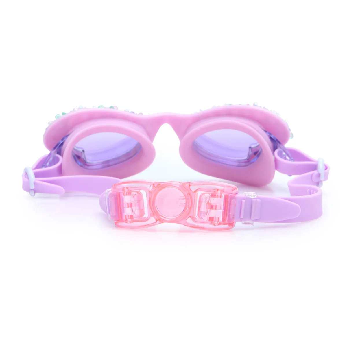 Mauve Monarch Butterfly Kids' Swim Goggles