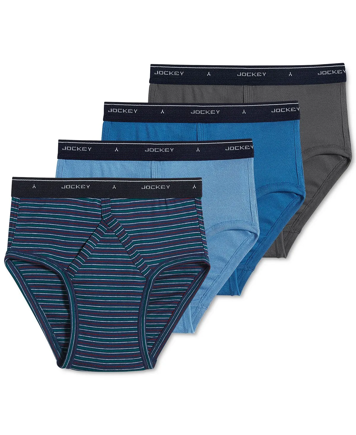 Men's low-rise classic briefs, 4 pcs. Jockey