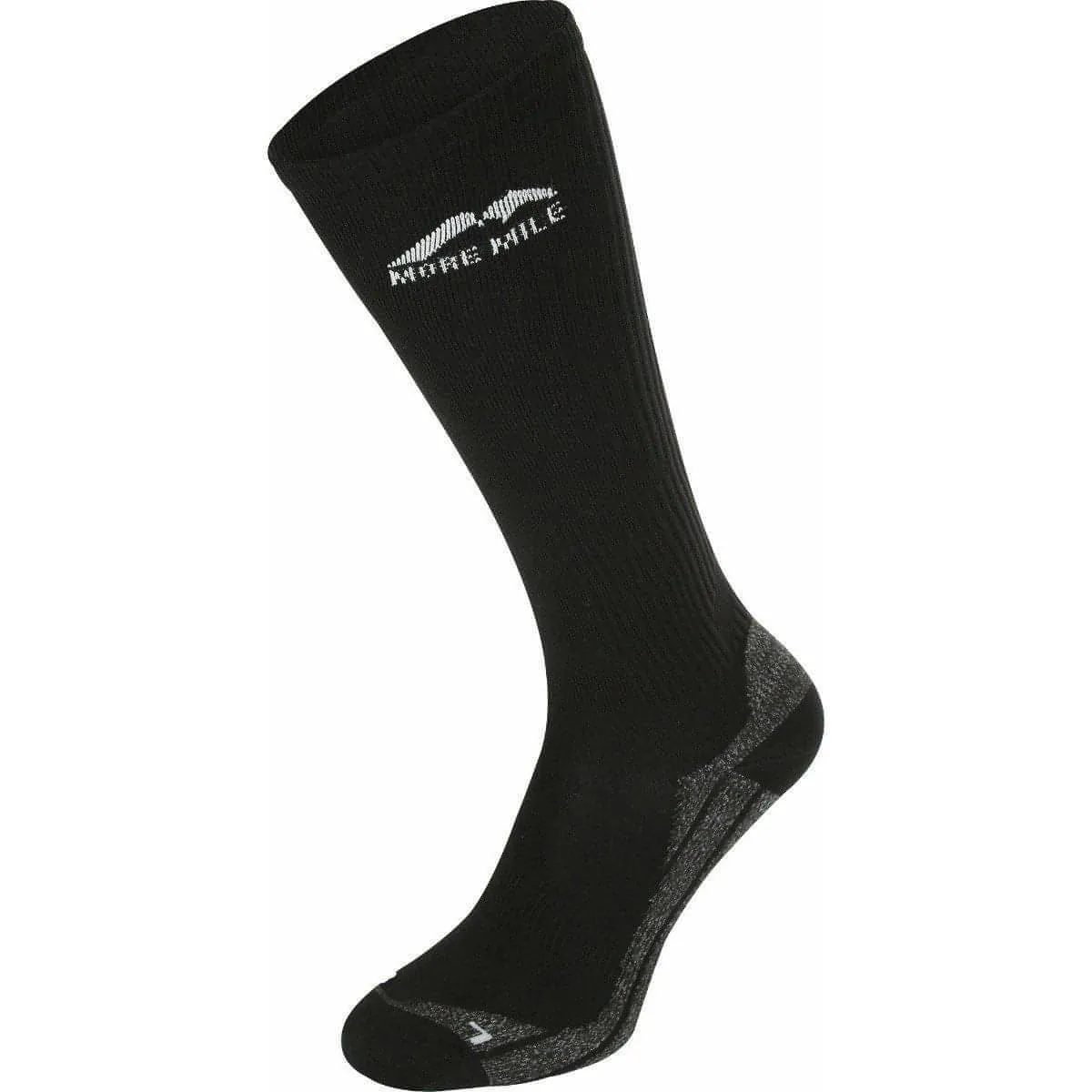 More Mile California Long Compression Socks (2 Pack)  - Black