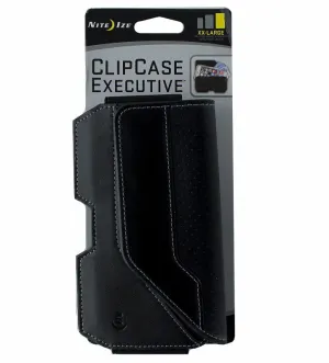 Nite Ize leather Clip Case Executive Universal Rugged Holster XXL - Black