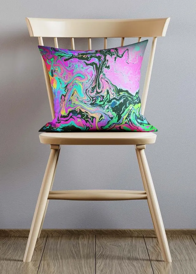 Oil Slick Cushion