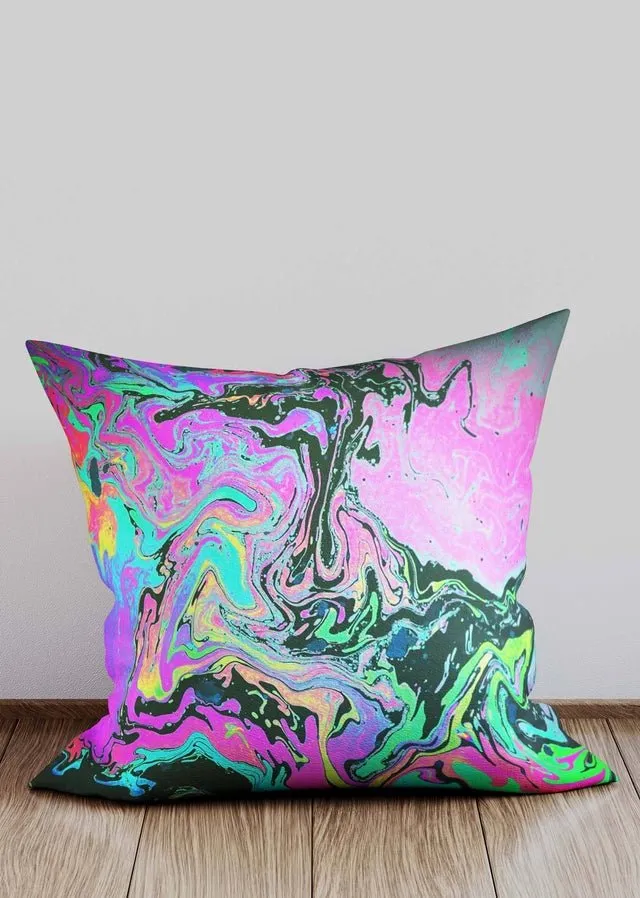 Oil Slick Cushion