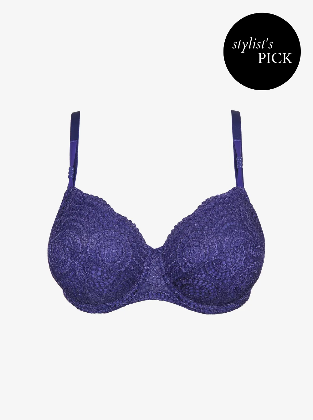 Petit Paris Full Cup Bra - French Indigo