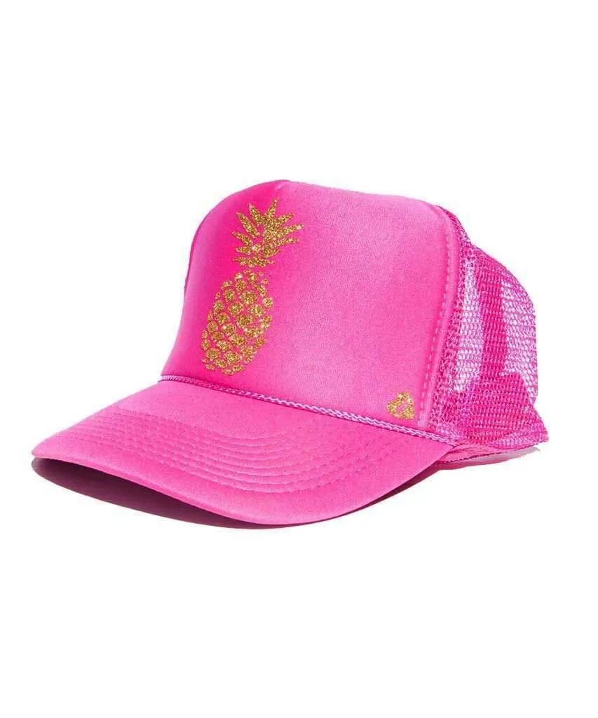 Pink Pineapple Trucker Hat