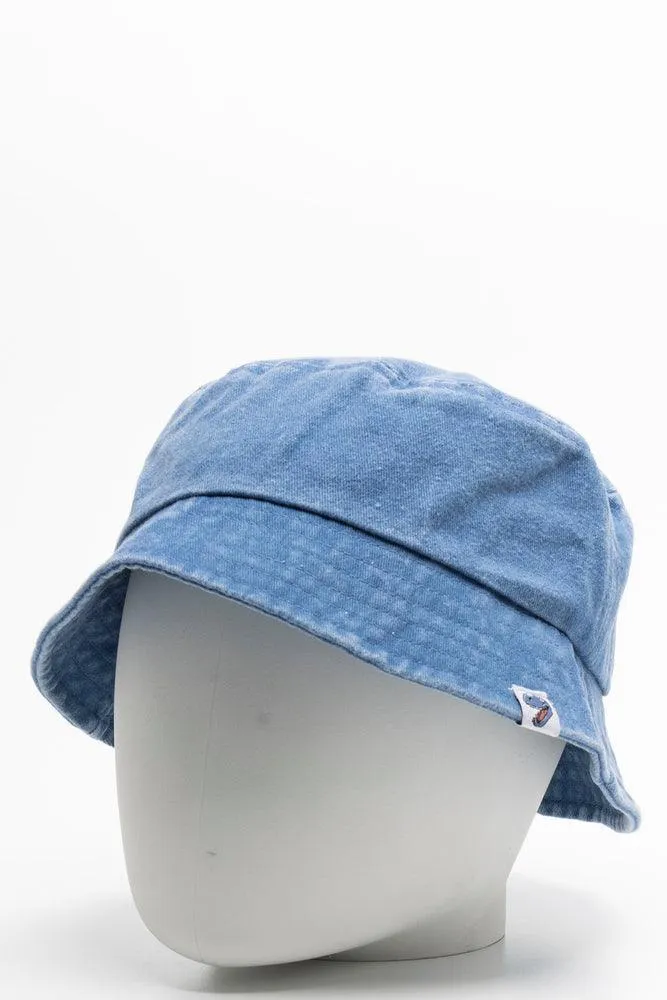 Plain Bucket Hat Blue