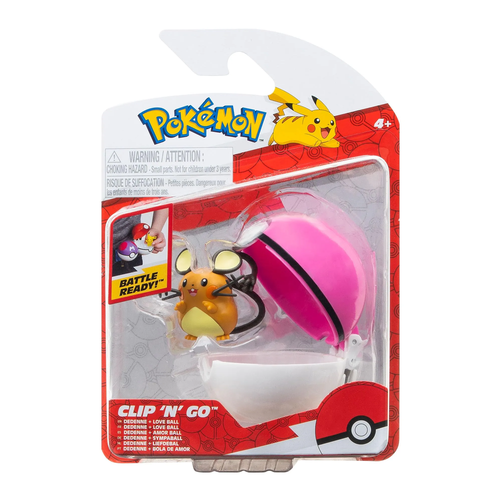 Pokemon Clip 'n' Go Love Ball