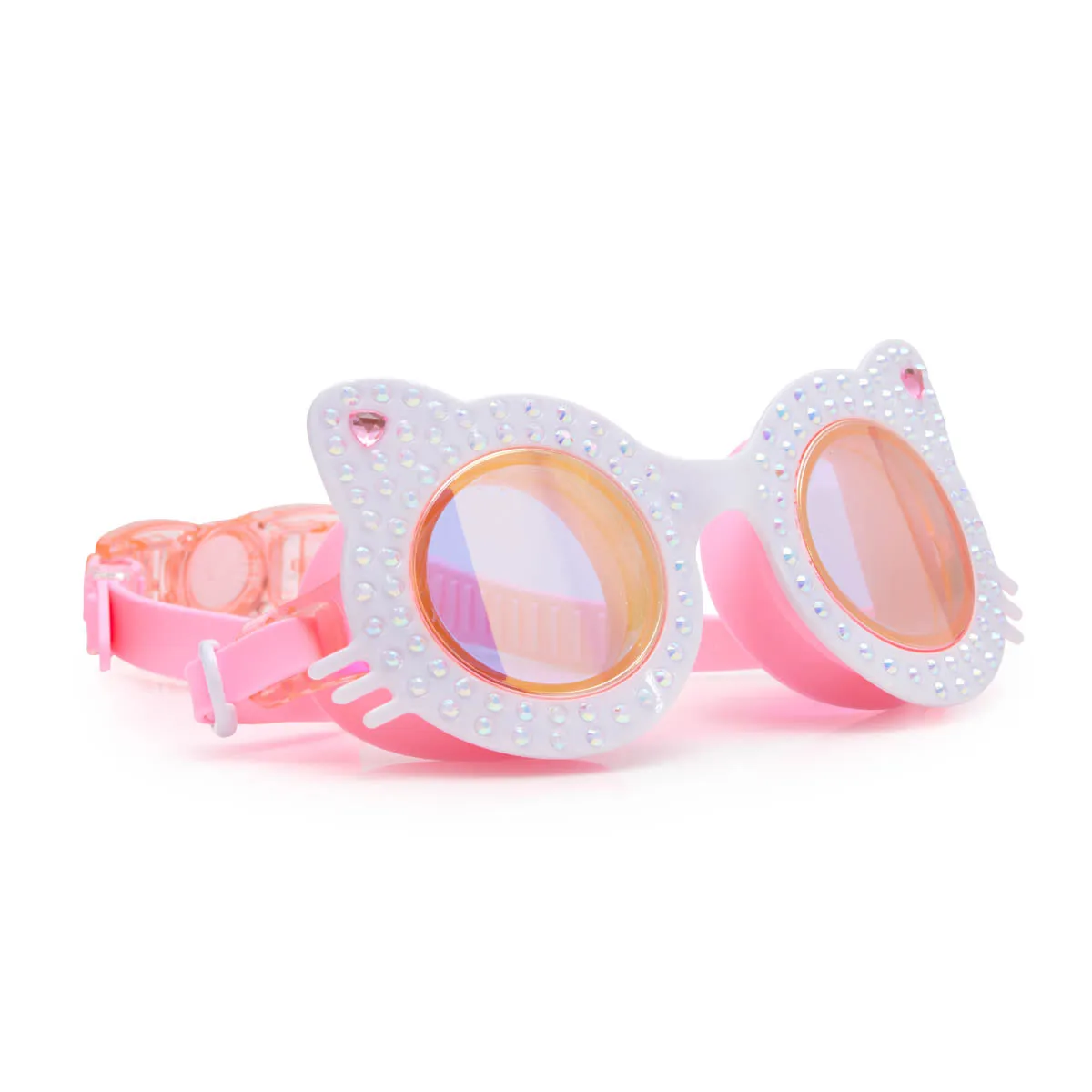 Powder Purr Cat Kids' Swim Goggles